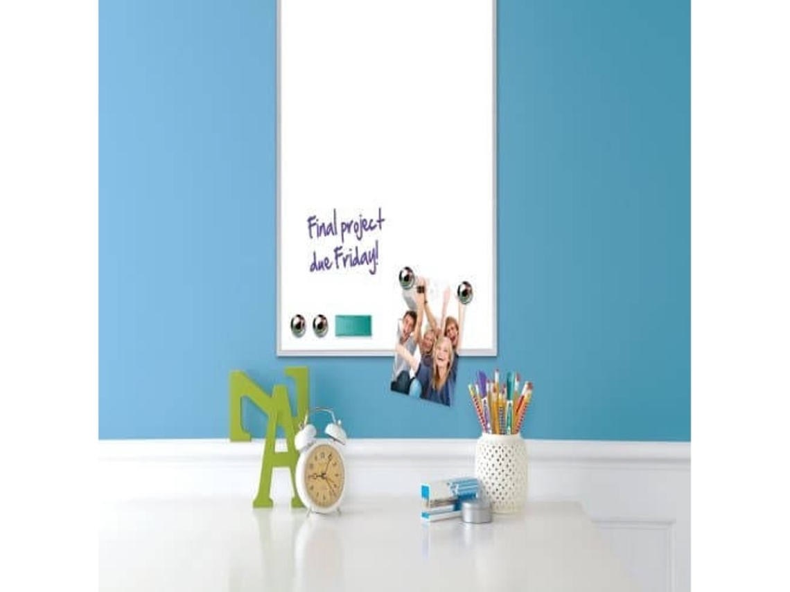 Quadro Branco NOBO com Acessórios (58,5 x 43 cm - Magnético: Sim)