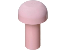 Luminária De Mesa Led Em Formato De Cogumelo De 3w Olysi Shop (rosa)