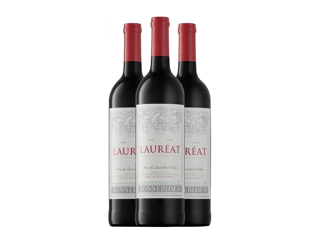Vinho ZONNEBLOEM Lauréat Cabernet Sauvignon Merlot Stellenbosch (0.75 L - 3 Unidades)