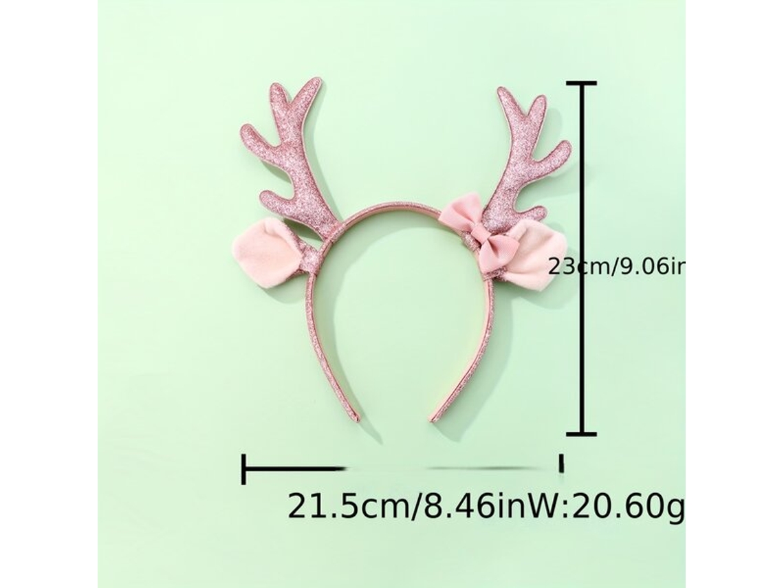 Faixa De Cabeça Com Chifre De Veado, Faixa De Cabeça Fofa Para Meninas. Vayotoy