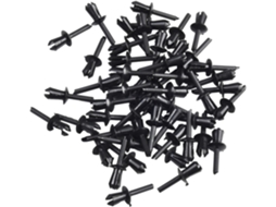 Clipes Plásticos 50x 5mm Para Rebites, Tampa Do Motor, Fixação Paineis – Para Bmw, Defender, Portas, Paineis