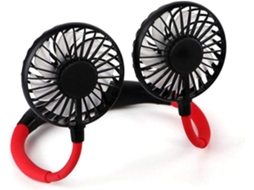 Ventilador USB de resfriamento de pescoço portátil S/MARCA, uso doméstico e externo