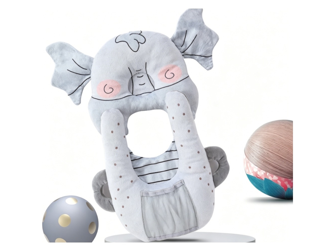 Suporte para Mamadeira, Mãos livres e Fixo, Apoio para Amamentação, Design de Desenho Animado, Elefante .CZHHMART