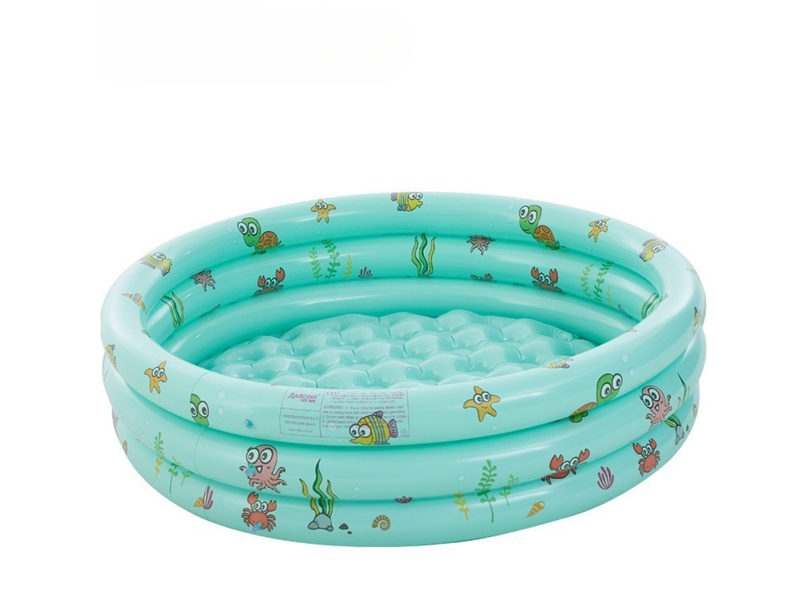 Piscina Insuflavel Infantil com Dreno Facil 100cm Verde PANOONA