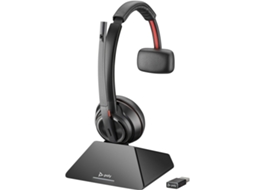 Auriculares POLY 8D3J8AA#ABB (Preto - USB - Bluetooth 4.2)