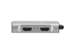 Placa De Captura De Áudio E Vídeo Hd Hdmi Para Hdmi 4k Usb 2.0 1080p Para Transmissão Ao Vivo De Jogos, Cinza Prateado 231 Slowmoose