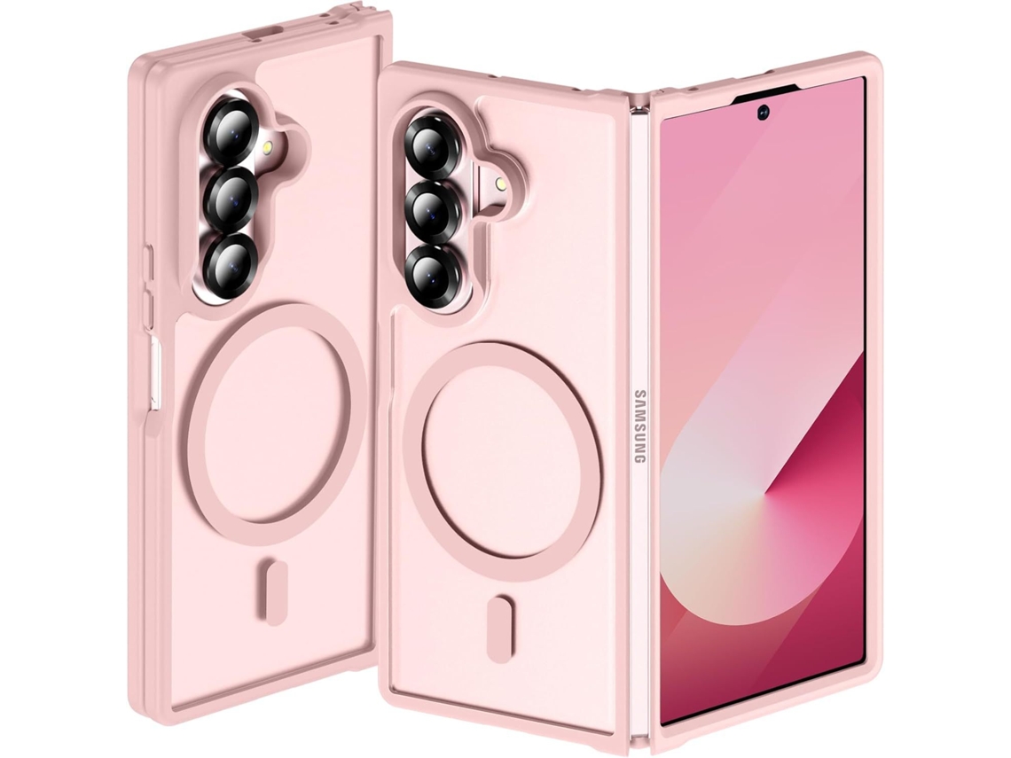 Capa magnética para Samsung Galaxy Z Fold8 Ultra (rosa)