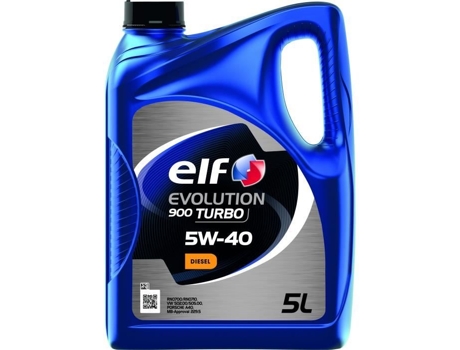 Oil do motor a diesel - Elf - Evolution 900 Turbo 5W -40 - 5L
