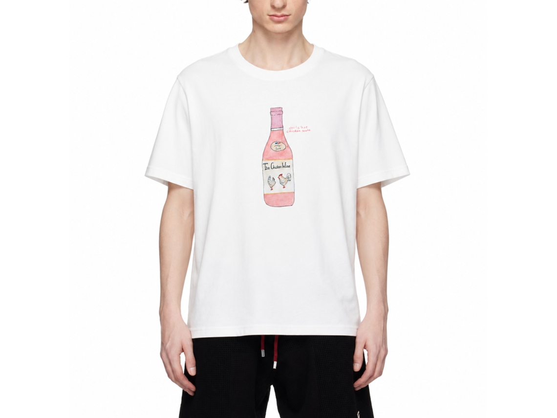 Rockinstone Chicken Wine The Printsmith T-shirt Unique Designer Style