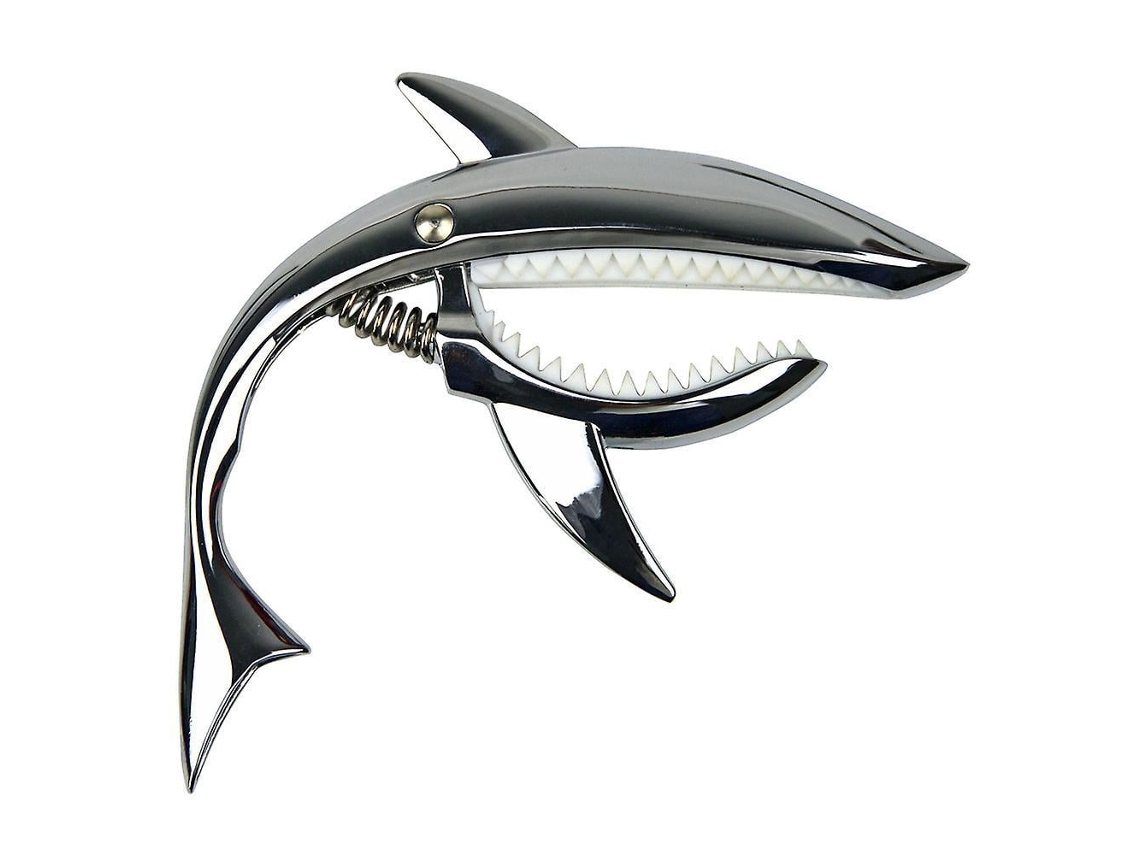 Lurelia Capotraste Shark De Liga De Zinco Para Guitarra 6 Cordas