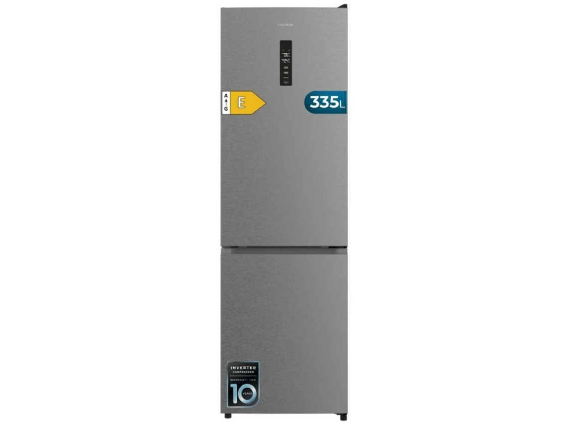 Frigorífico Combinado 335l No Frost Bolero Coolmarket Combi 335 Inox E. Altura 195,3cm E Largura 59,5cm Cecotec