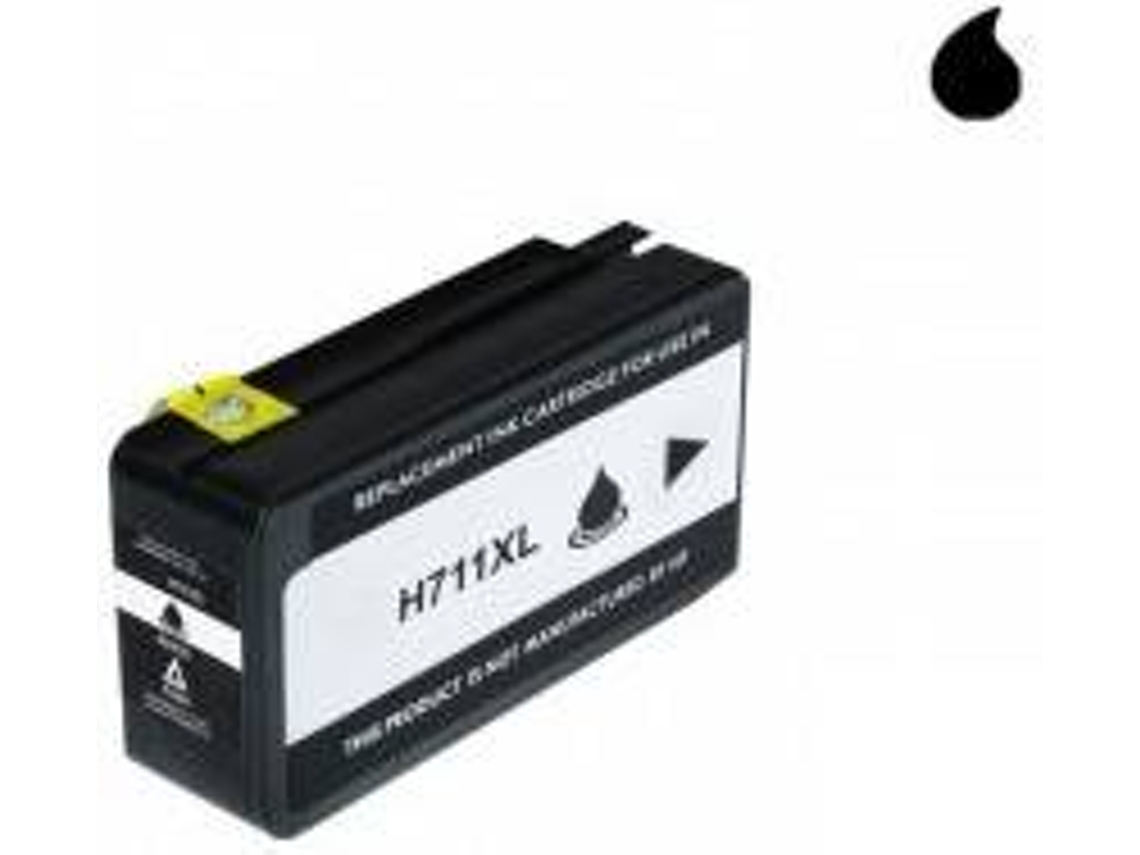 Tinteiro HP IHP-711BK Preto