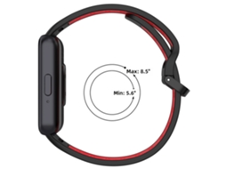 Pulseira para Samsung Galaxy Fit3 R390 Estilo Esportivo Duas Cores CHABERLU