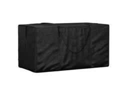 Vidaxl Saco Arrumação P/ Almofadões Jardim 150x75x75 Polietileno Preto