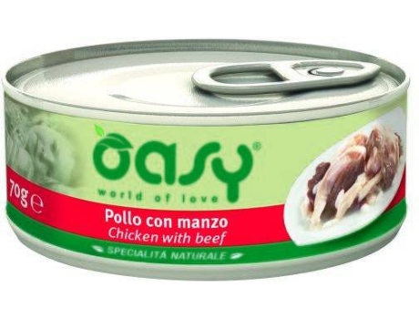 Ração para Gatos  (70 g - Húmida - Sabor: Frango com Vaca)