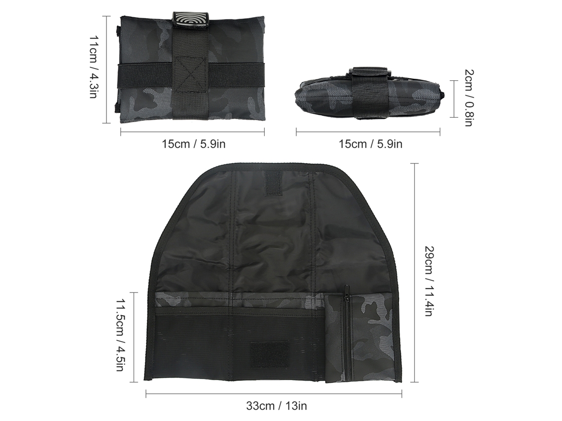 Bolsa De Estojo Para Bicicleta Plegável Bolsa De Sela Bolsa De Quadro Ciclismo Para Ferramentas