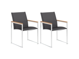 Garden Chair, Garden Chairs Vidaxl Cinzeto Madeira (n/a)