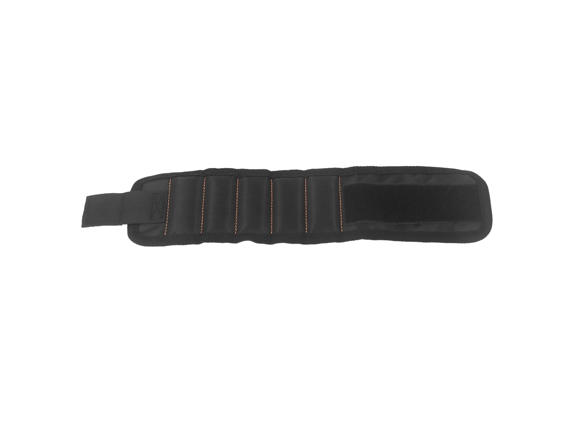 Pulsera Magnética Com 15 Ímanes Tela Oxford Portátil Para Prender Parafusos Para Homens E Mulheres Preto