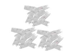 30x G9 1w Led De Alta Potência, Luz Branca Quente 3500k Lâmpada