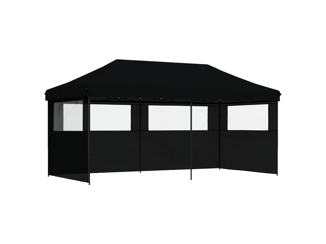 Party Tent, Party Tents Vidaxl Preto Poliéster (n/a)