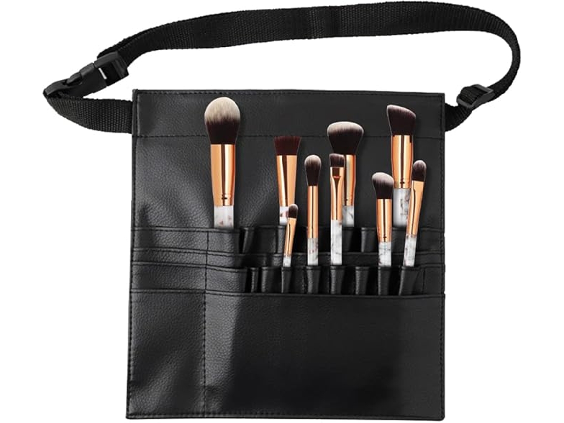 Bolsa Para Pincéis De Maquiagem Em Bolsa De Bolso Para Maquiador, Bolsa Para Pincéis De Maquiagem Tipo Avental