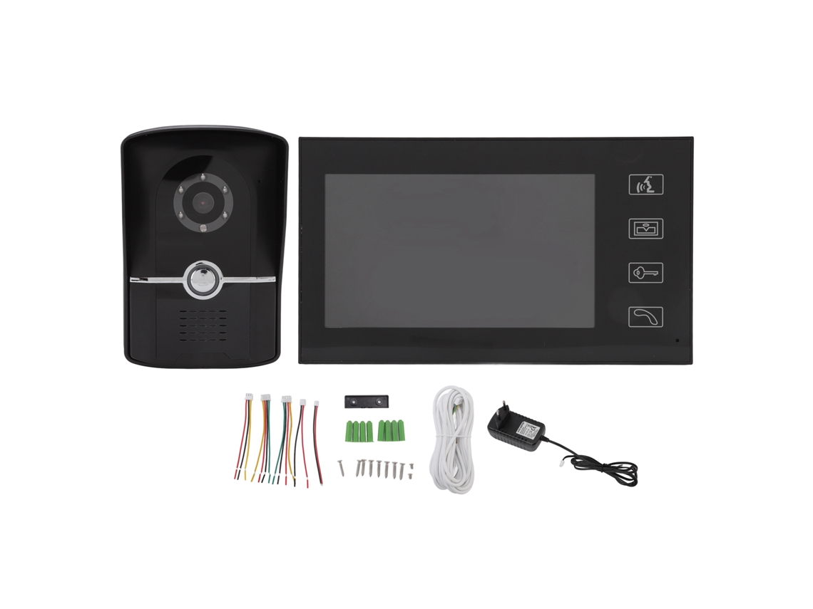 Sistema De Interfone De Campainha De Vídeo Inteligente (com 16 Toques E Adaptação De Tensão Ampla)