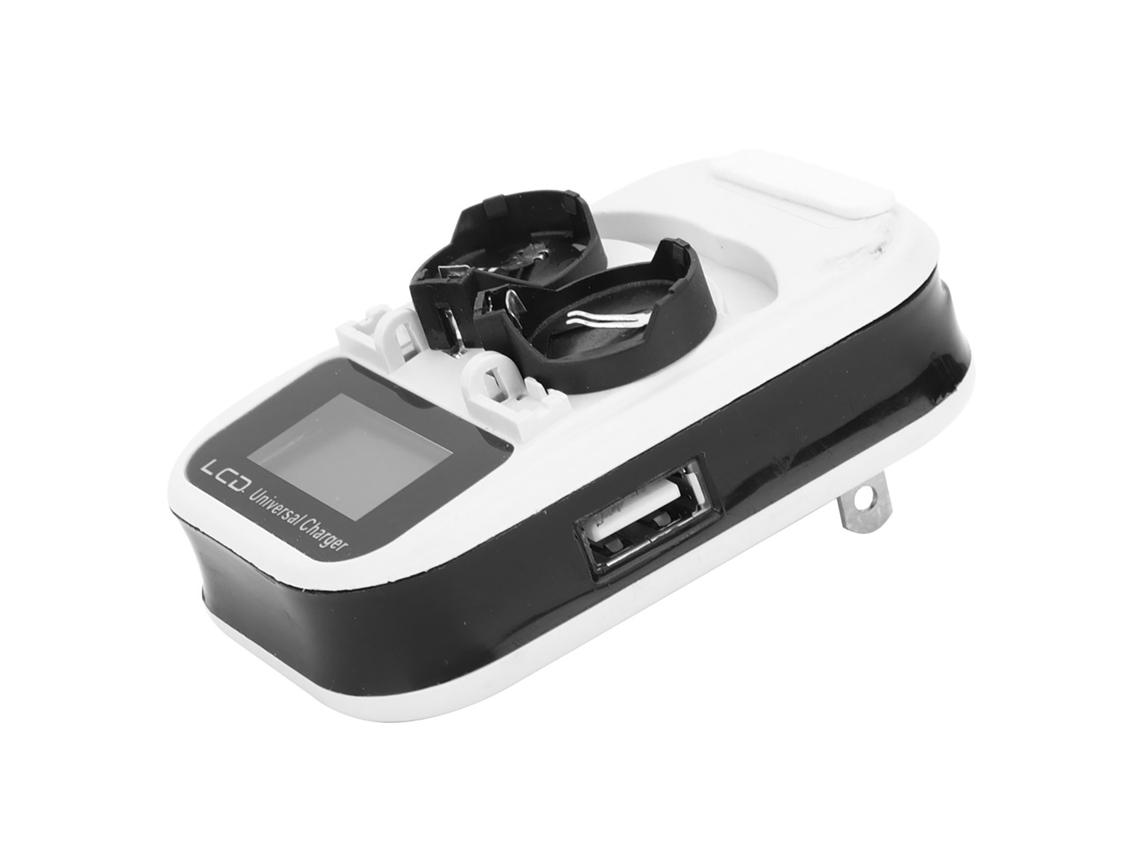 Cargador Recargable Lcd De 2 Piezas Para Baterías Botón De Litio Lir2016 Lir2025 Lir2032