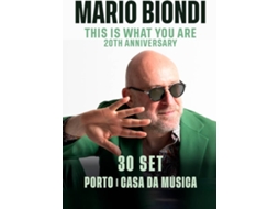 Bilhete MARIO BIONDI|PORTO