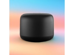 Altifalante Bluetooth Sem Fios Portátil Impermeável Design Macaron Degradado Para Casa Cor Preto