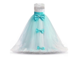 2026 vestido Largo de Fiesta Formal para Niñas Verdes Con Silueta Trompeta/mermaid