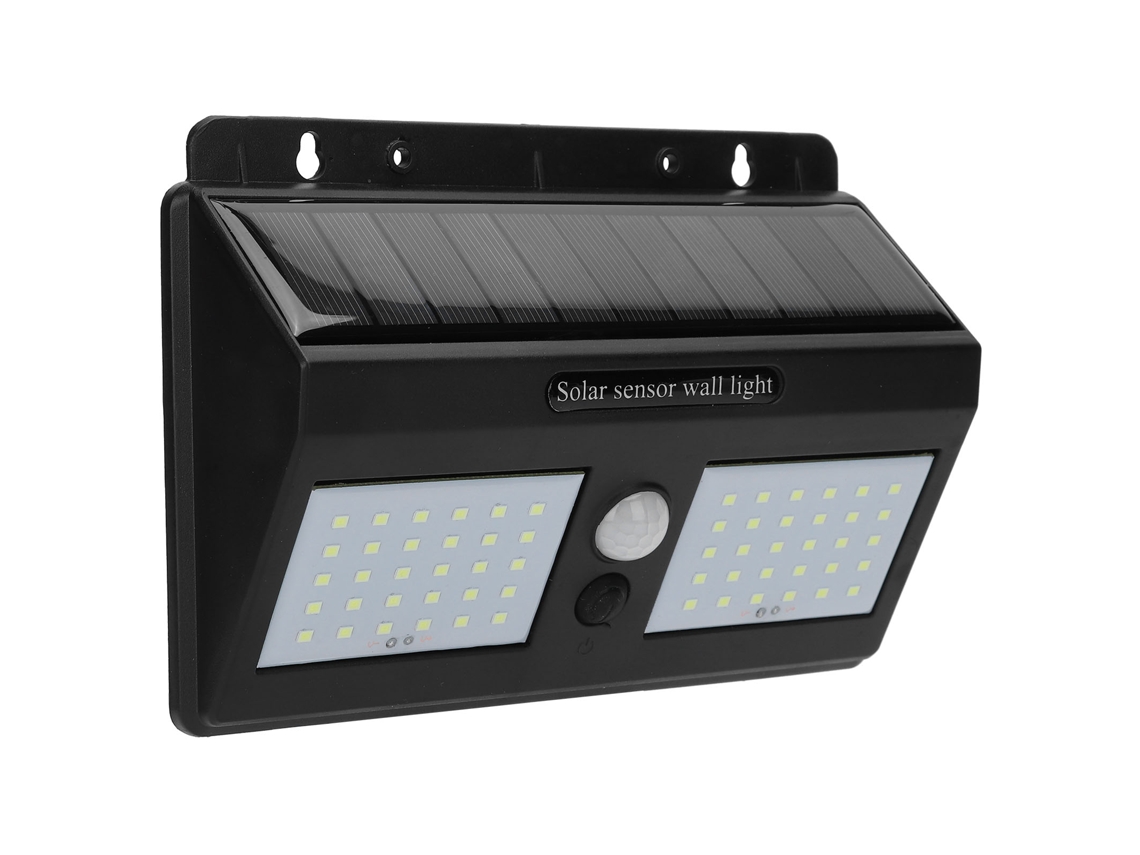 Laxiscreed Luzes Solares Led De 60 Leds Para Exteriores Com Sensor Sem Fio