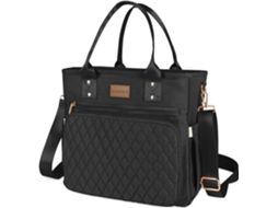 Bolsa Térmica Grande Para Almoço, À Prova De Vazamentos, Em Nylon, Bolsos E Alça De Ombro, Ideal Para Trabalho, Escola E Academia