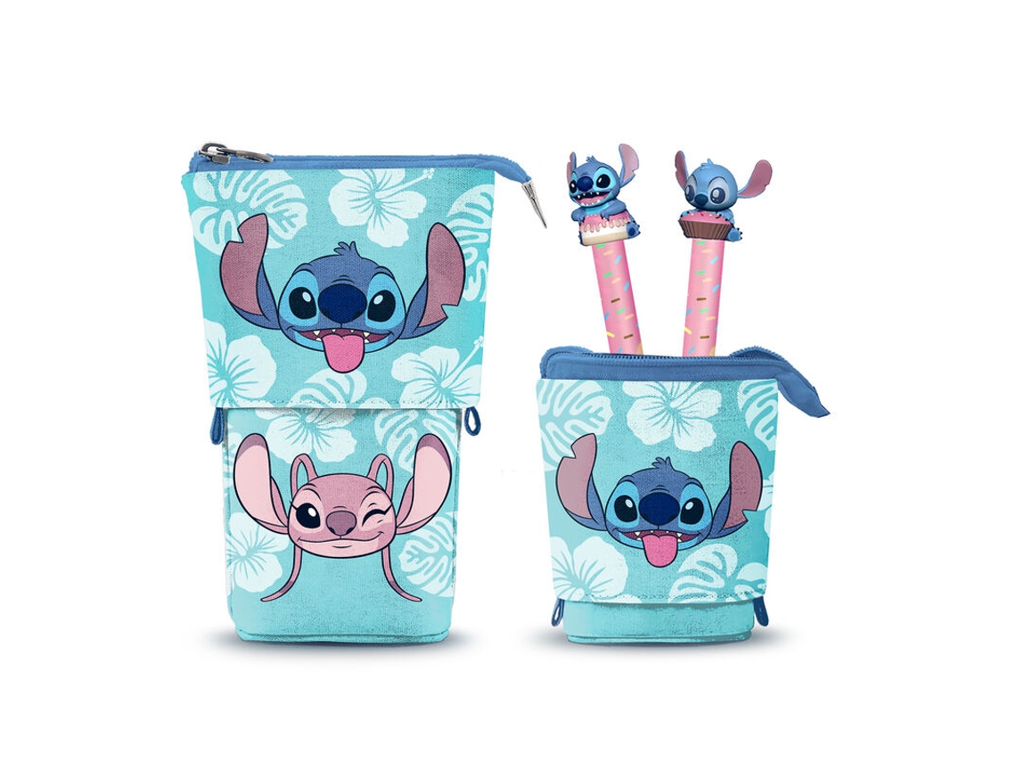 Disney Stitch Storage 2 Canetas da Karactermania
