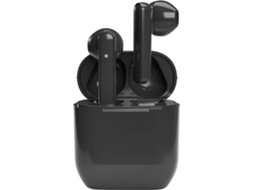 Auriculares Bluetooth True Wireless SBS Nubox (In Ear - Microfone - Preto)