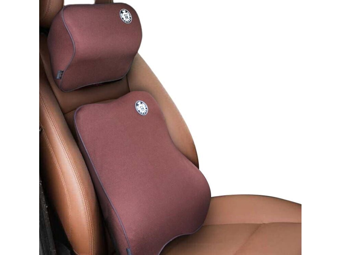 Lurelia Almofada Lombar Para Carro E Costas Portátil Ergonómico Suporte E Conjunto V1574