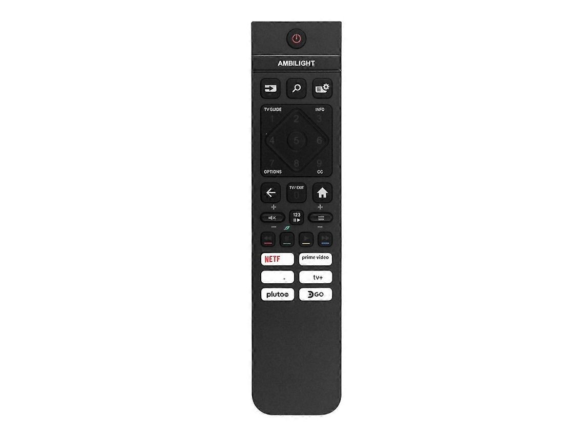 Controle remoto de substituição Src-3216-11 compatível com TVs Philips 398gr10bephnb000sy. Controle remoto Src-3216-11 Sem Voice.