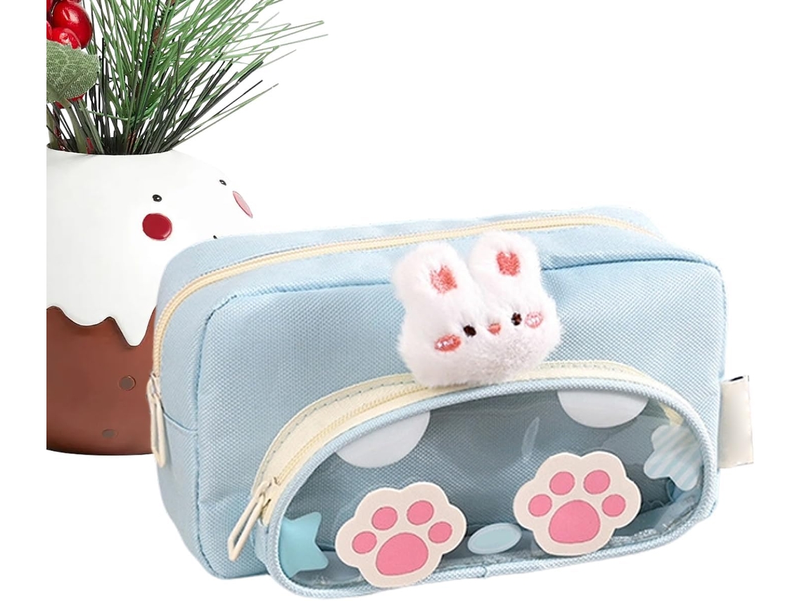 Grande Lápis, Nécessaire Com Estampa Animal Organizadora Para Meninos, Meninas, Estudantes, Gokoco