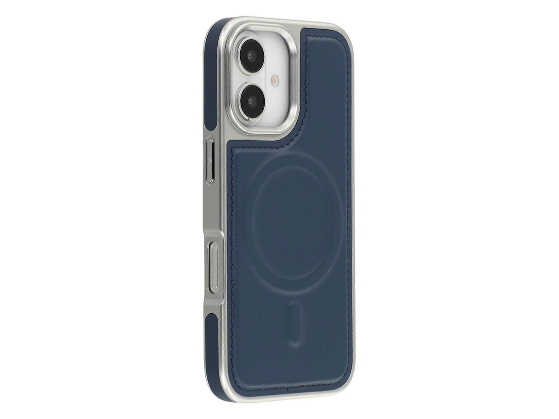 Capa Para Iphone 16 Compatível Com Magsafe Galvanizado Com Bordas De Putpupc Capa Traseira Para Celular