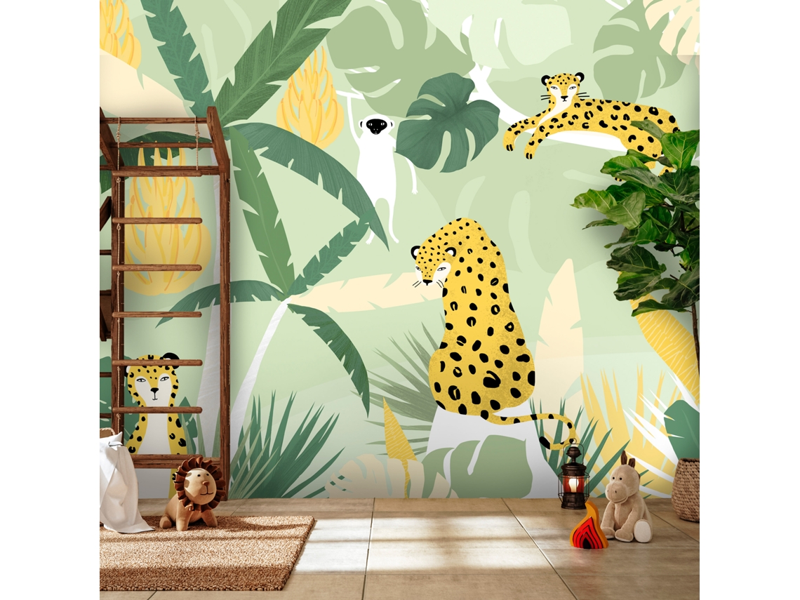 Papel de Parede ARTGEIST Cheetahs in the Jungle - First Variant (441x315)