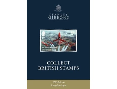 Livro 2025 COLLECT BRITISH STAMPS de Stanley Gibbons (Inglês)