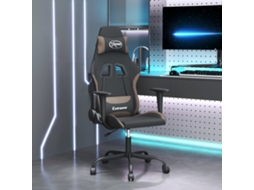 Gaming Chair, Gaming Chairs Vidaxl Cinzento-acastanhado Tecido