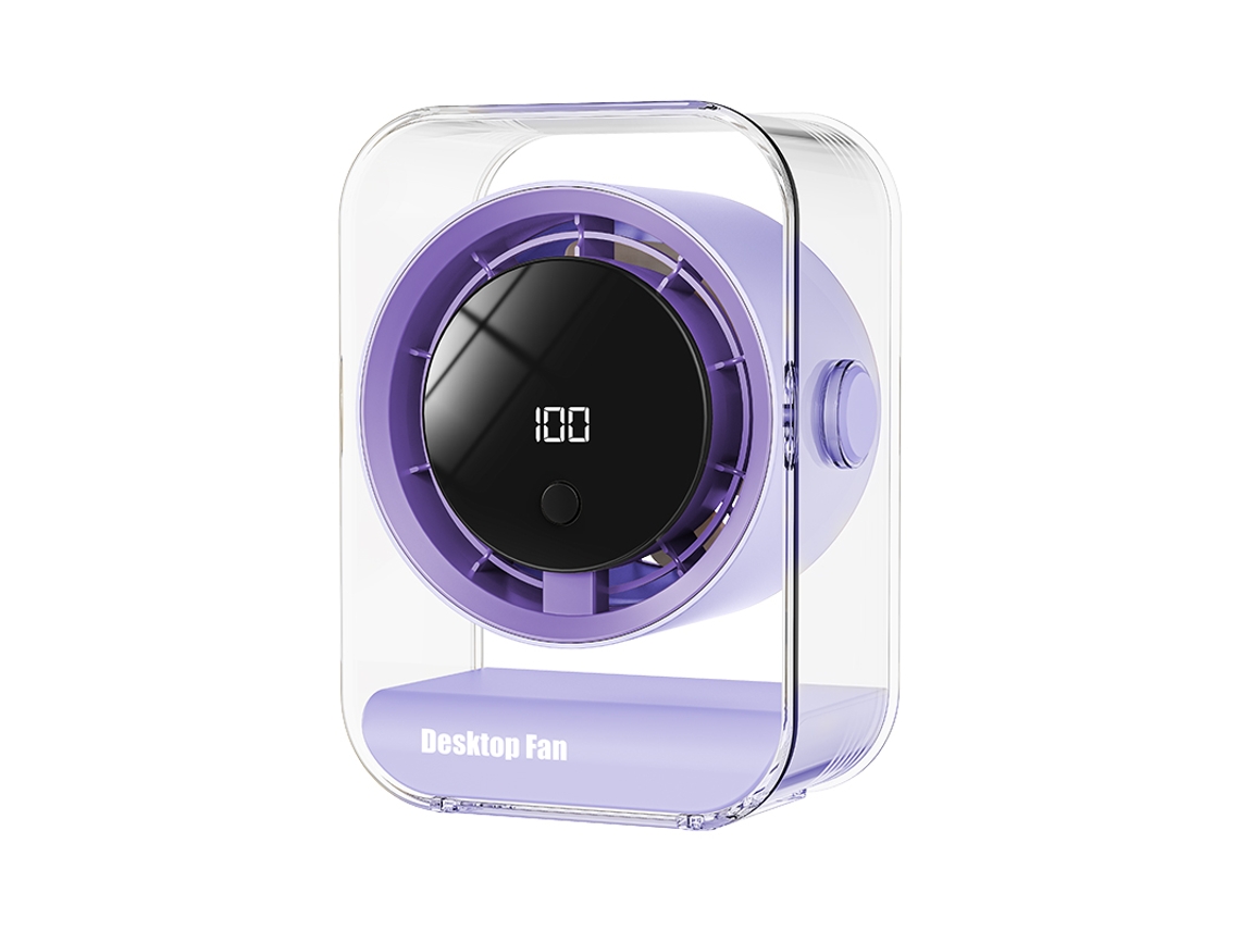 Ventilador de Mesa EIFSON com Tela Digital 100 Velocidades