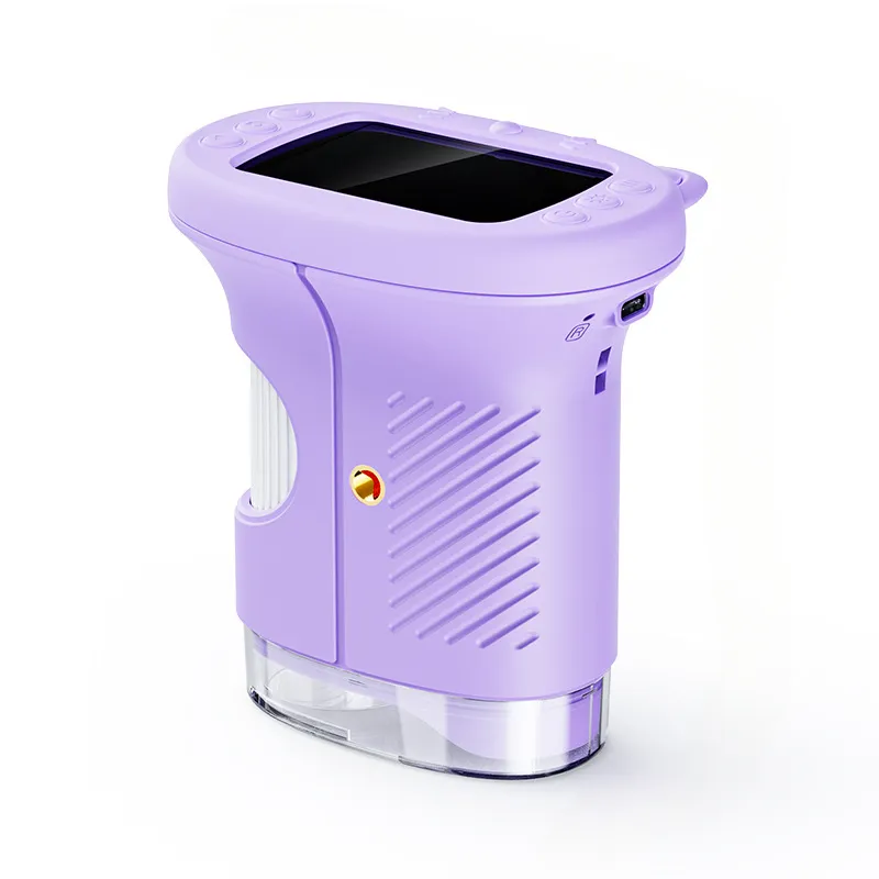 Microscópio Infantil Digital Portátil 1000x Com Ecrã Ips 2.0" - Roxo - Eifson