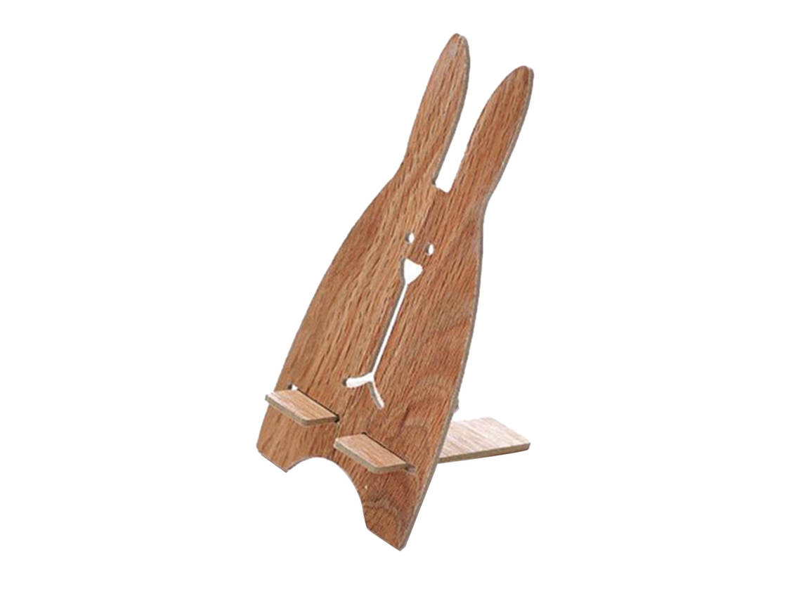Suporte de Telefone de Madeira EOOCOO (suporte Diy)