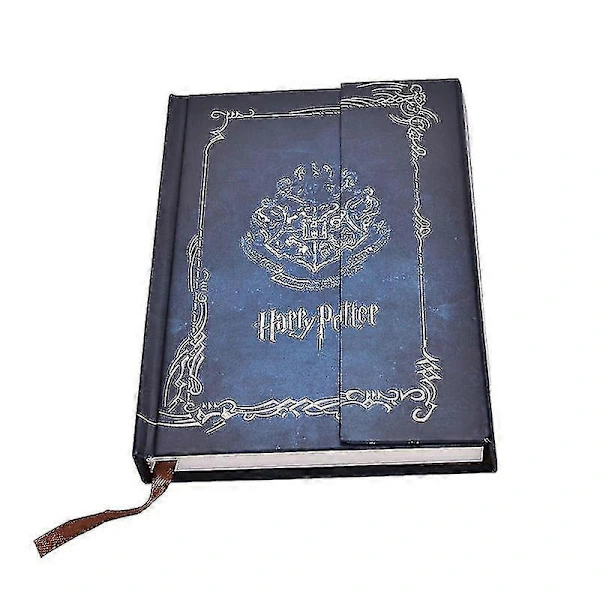 Caderno do Harry Potter, Conjunto de Decoração para Cosplay, Capa Dura com Fecho Magnético BRILVIBERA