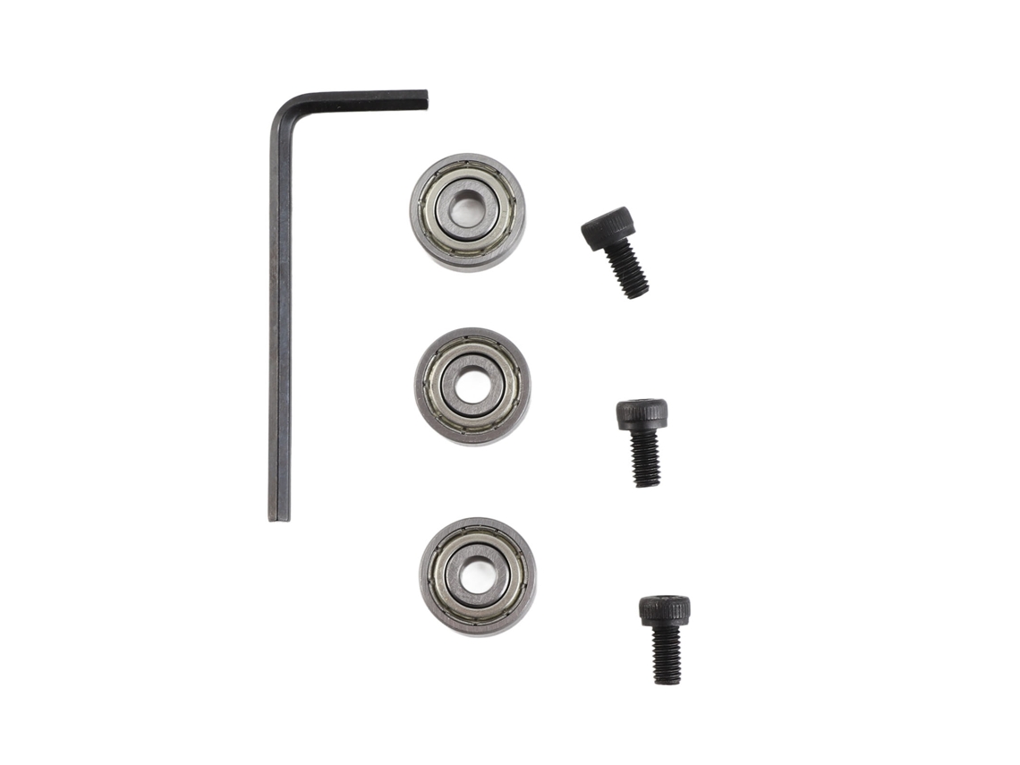 Kit De Rolamentos Steel Laxiscreed Com Rolamento Superior Substituível E Proteção Contra Poeira