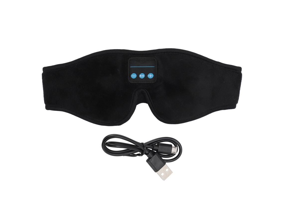 Máscara Ocular com Fones Bluetooth, Lavável, para Dormir