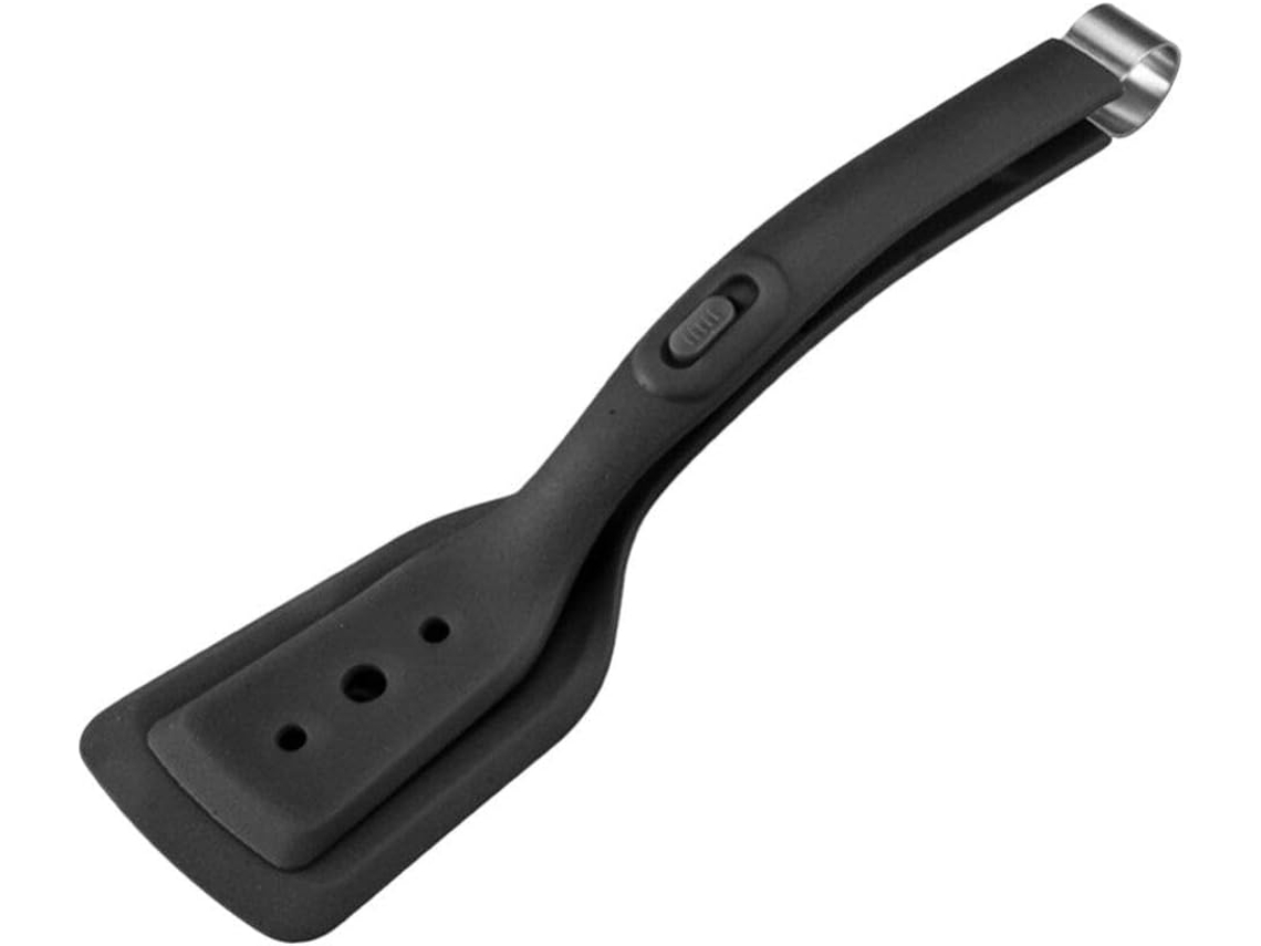 Alipis Conjunto De 2 Pinças Silicone Para Cozinha, Espátula Antiderrapante E Pinças Para Churrasco, Resistentes A Altas