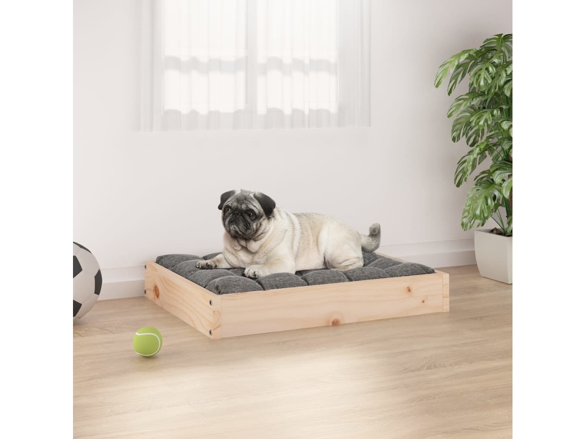 Vidaxl Cama 61,5x49x9 Cm Madeira De Pinho Maciça