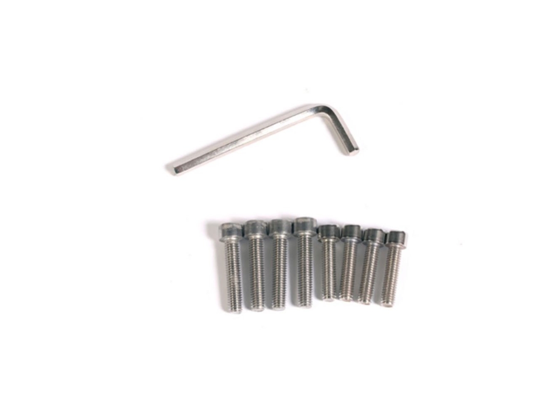 Kit de Parafusos de Suporte Scooter Prateadopat Racks